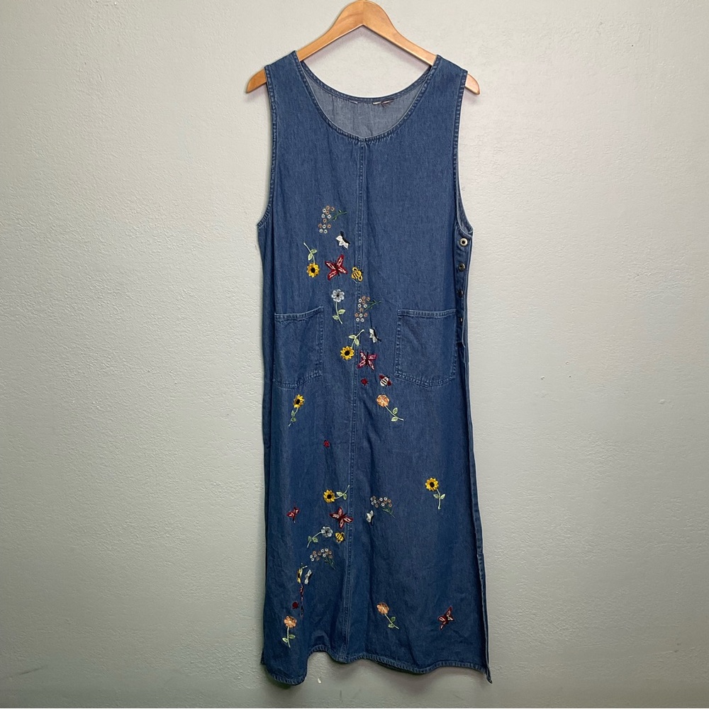 Denim dress
